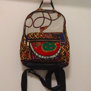 Retro style ladies backpack